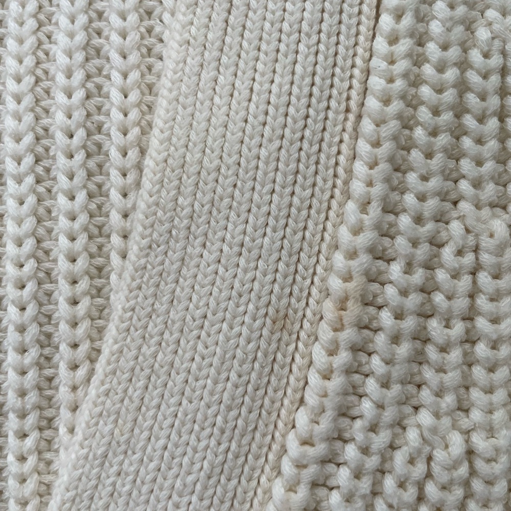 Jenni Kayne Cotton Cocoon Cardigan, Ivory, XXS - Picture 11 of 13